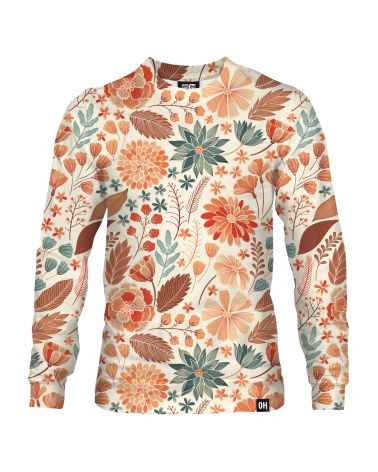 Bluza klasyczna Fall Flower Pattern