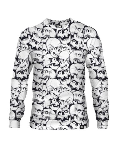 Bluza klasyczna Skull Doodle