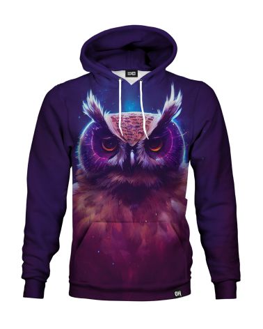 Bluza z kapturem Galactic Owl