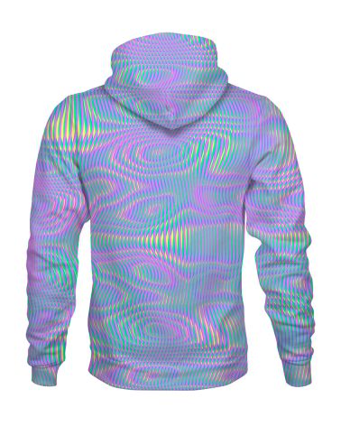 Holographic Distortion Hoodie