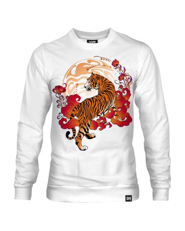 Tiger Flower Sweatshirt