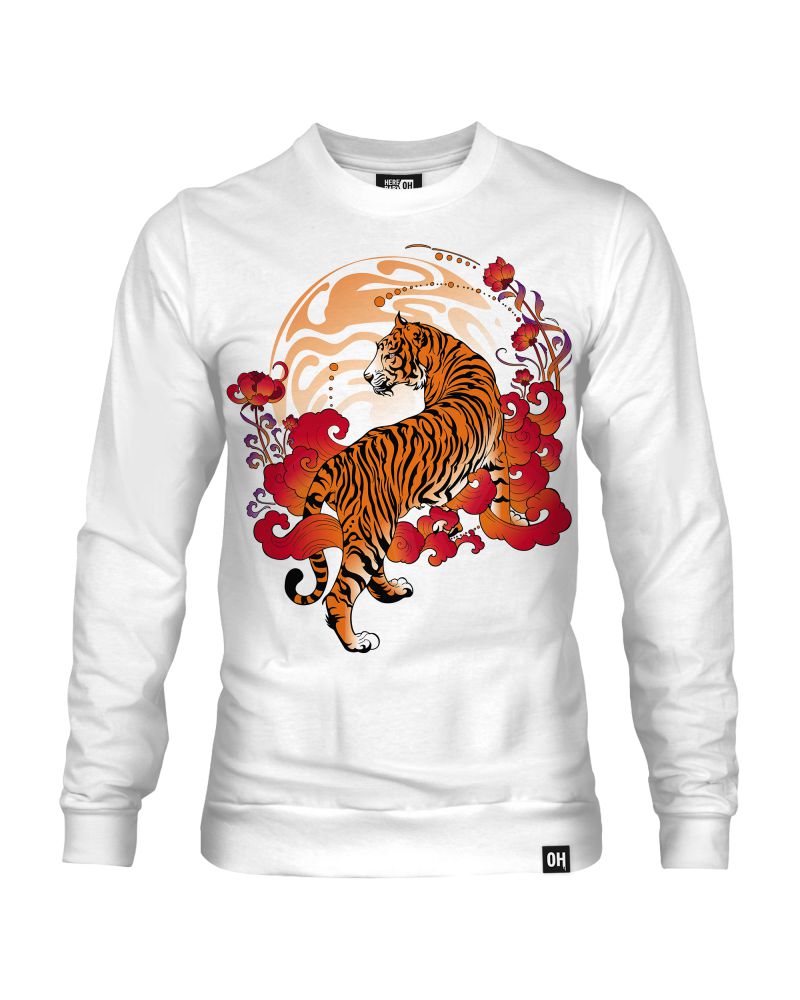 Tiger Flower Sweatshirt