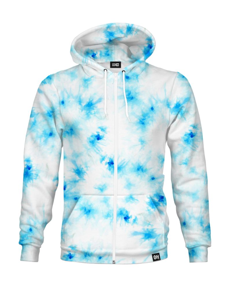 Sea of Tie Dye Zip-up hoodie