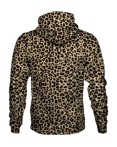 Be The Leopard Zip-up hoodie