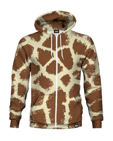 Be The Giraffe Zip-up hoodie