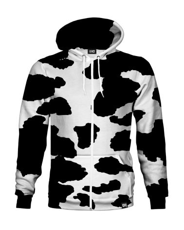 Be The Cow Zip-up hoodie