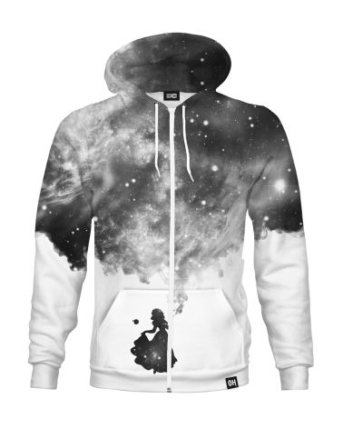 Snow Is Falling Zip-up hoodie