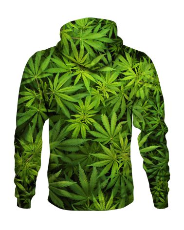 Marihuana Is My Favorite Flower Zip-up hoodie