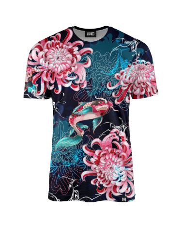 Fish And Chrysanthemum Men's t-shirt