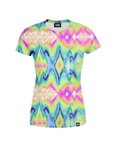 Multicolor Tie Dye Women's t-shirt