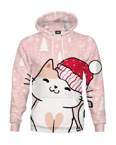 Bluza z kapturem Winter Kitty