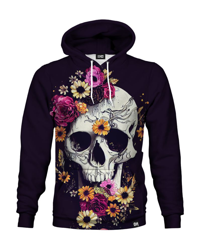 Bluza z kapturem Beautiful Skull