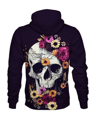 Bluza z kapturem Beautiful Skull