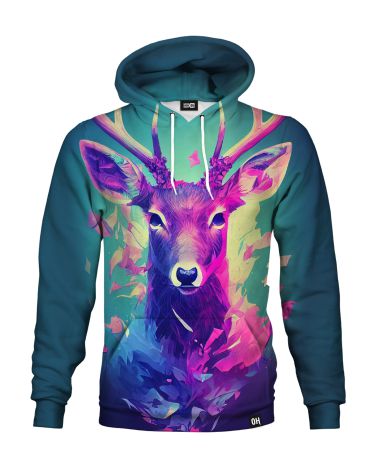 Bluza z kapturem Crystalic Deer