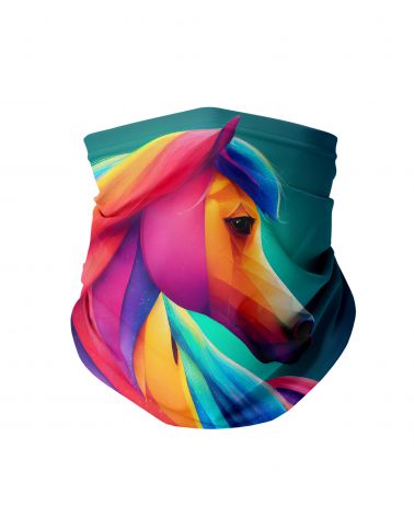 Komin na twarz Colorful Horse