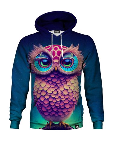 Bluza z kapturem Colorful Owl